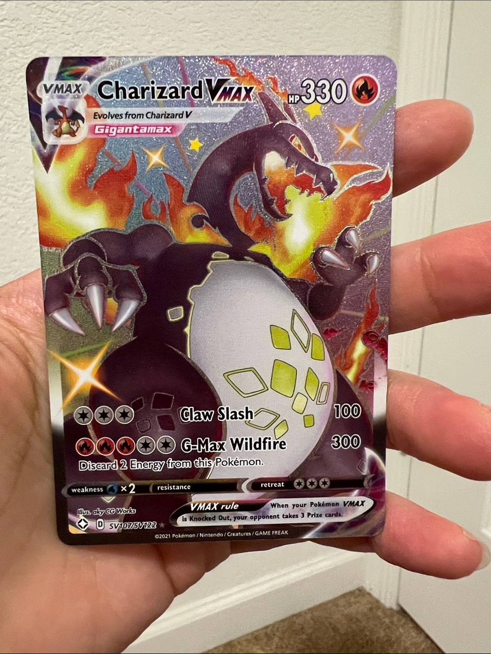 Pokemon Charizard VMAX Shining Fates